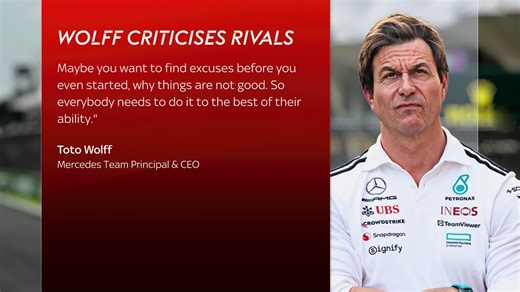 "Maybe you want to find excuses before you even started" Toto Wolff has criticised rivals for pointing the finger at the legality of Mercedes' new engine, ahead of the 2026 F1 season 🏎️ | Sky Sports