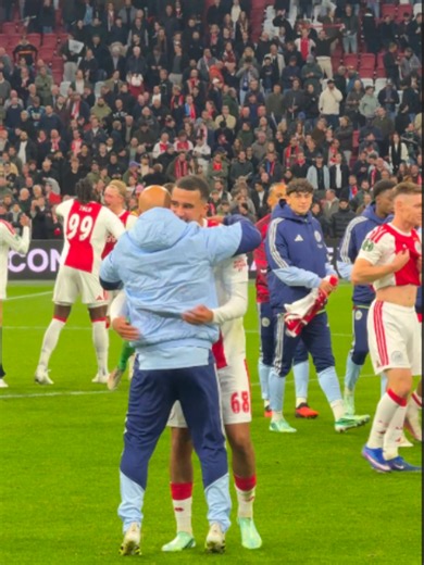 Ajax singing loud and proud with their supporters after securing 3 points against Atalanta 🔥 ↳ UEFA Conference League. Live & Exclusive on Stan Sport. #StanSportAU #UECL