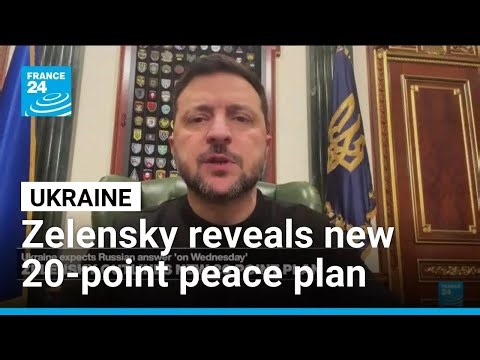 Ukraine: Zelensky reveals revised 20-point US plan to end Russian war • FRANCE 24 English