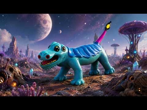 Alien Dog Drawing || Mysterious alien creatures