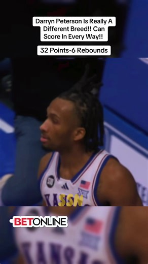 Darryn Peterson Is Really A Different Breed!! Can Score In Every Way!! Drops 32 Points In Comeback Win Over TCU!! @BetOnline #darrynpeterson #nba #nbadraft #collegebasketball #fyp