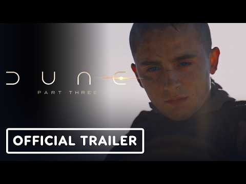 Dune: Part Three - Official Trailer 2 (2026) Timothée Chalamet, Zendaya, Robert Pattinson