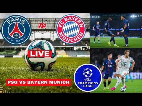PSG vs Bayern Munich 5-4 Live Stream Champions League Football UCL Match Score Highlights en Direct