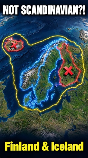 scandinavia vs nordic countries explained
