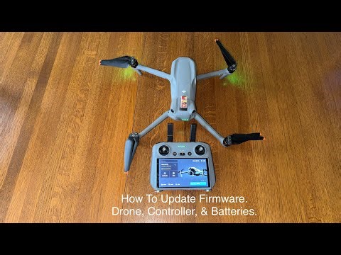 Update Your DJI Drone Firmware FAST (Drone + Batteries + RC Controller Guide)