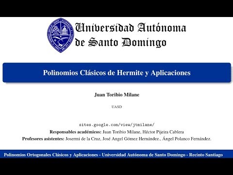 Polinomios Clásicos de Hermite y Aplicaciones