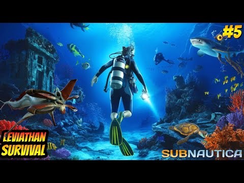 Exploring The OCEAN With The LEVIATHAN MONSTERS - Subnautica #5