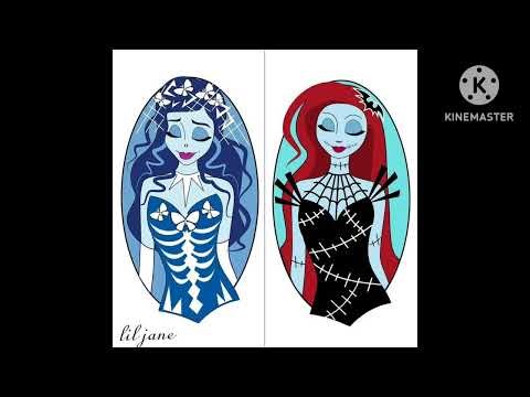 Halloween Sally's song and corpse bride madley tribute