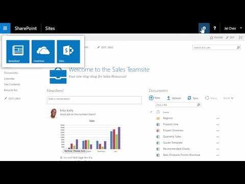 Tour a SharePoint Teamsite