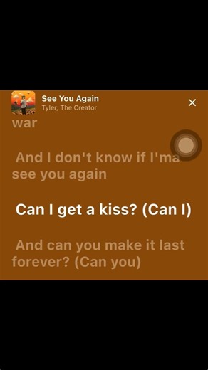 🎶🎧See you again _ Tyler , The creator #reel #fyp #explore #songlyrics #tylerthecreator