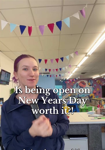 Parents were THANKING me for being open! Next year should we be open the full day?! 9:00-4:00?! Or is 10:00-2:00 perfect?! #grandmasplayroom #indoorplayground #newyearsday