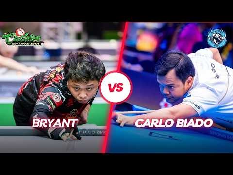 🔴BILLIARDS | CARLO BIADO VS BRYANT | RACE 10