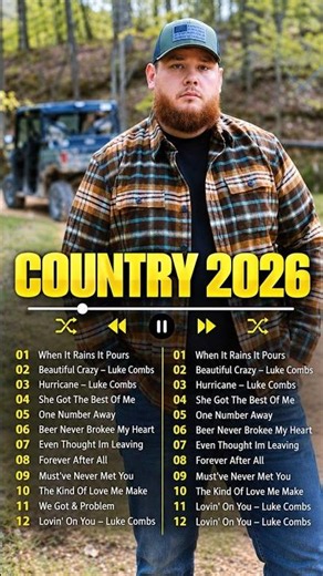 Country Music Playlist 2026 🎧 Morgan Wallen, Luke Combs, Chris Stapleton, Kane Brown
