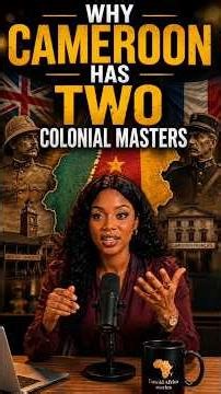 Did you know Cameroon had TWO colonial masters? 🇨🇲👀 #didyouknow #history #cameroon #france