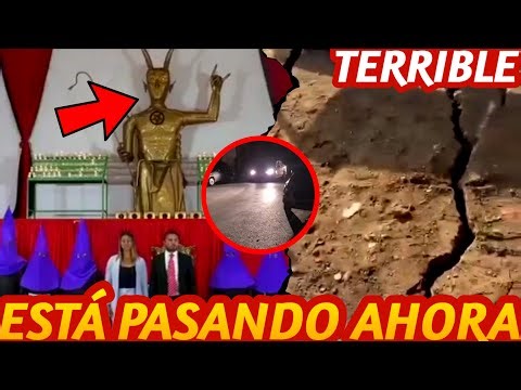 TERRIBLE: ESTÁ PASANDO AHORA!!!