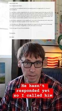 Day 6 of emailing my Congressman everyday