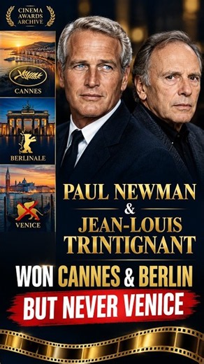 Paul Newman & Jean-Louis Trintignant: Cannes & Berlin, Never Venice
