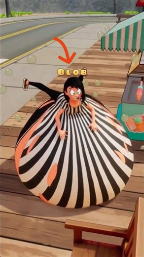 New Princess INFLATES WAY TOO BIG!😱 #shorts #thesnackrooms #inflation #vore