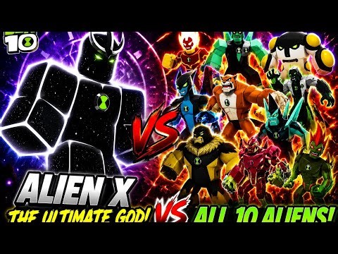 🔥 Alien X vs All 10 Aliens!Ben 10 Hero Time Roblox mein shuru hua sabse dangerous battle! 🔥