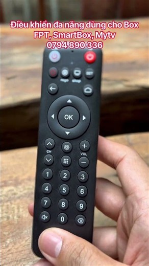 Universal Remote for FPT Box, SmartBox, and MyTV #tvremote #fptremote #mytvremote