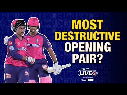 Are Jaiswal & Sooryavanshi the most destructive opening pair?