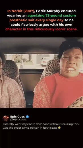 This Hollywood Disguise Fooled Everyone 🤯 #norbit #comedy #shorts