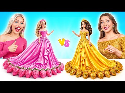 Doll Cake Decoration Challenge | Funny Food Challenges by Multi DO Girls