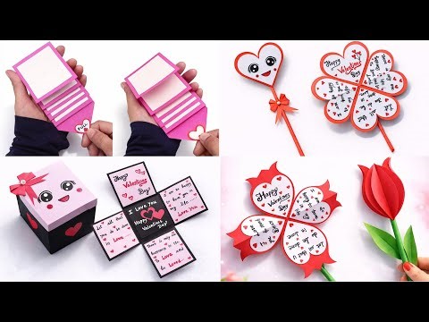 4 Surprise Message Cards DIY 💌 Pull Tab & Pop Up Secret Message Cards | Handmade Gift Ideas