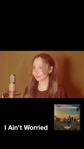 Live vocals while filming🎙️I Ain't Worried - OneRepublic