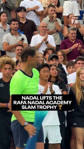 The 1st Annual Rafa Nadal Academy Slam goes to....Team Rafa 🎉🏆 #nadal #tennis #slam