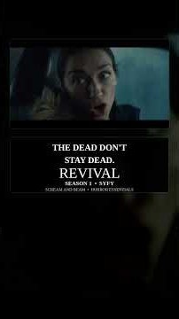 Revival Season 1 | Official Trailer Reaction | The Dead Don't Stay Dead | SYFY | ScreamAndBeam