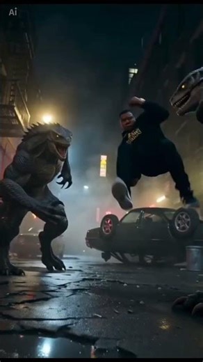 Kasino Yungen kicking alien buts