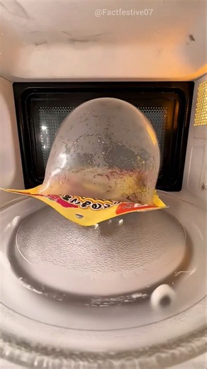 Microwaving packet food! #food #microwave