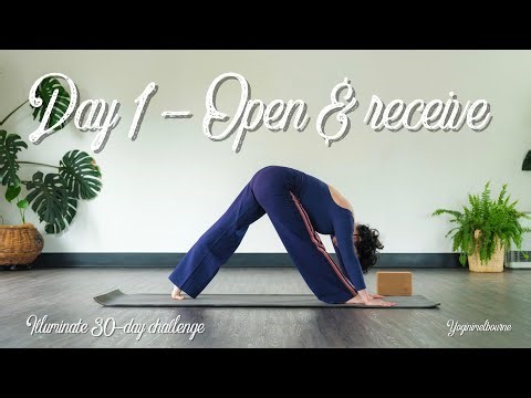 DAY 1 Open & receive full body gentle flow | illuminate 30-day challenge 2026