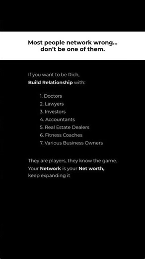 🔥🤝 Most People Network Wrong — Don’t Be One of Them 🧠💼⚡ #psychology