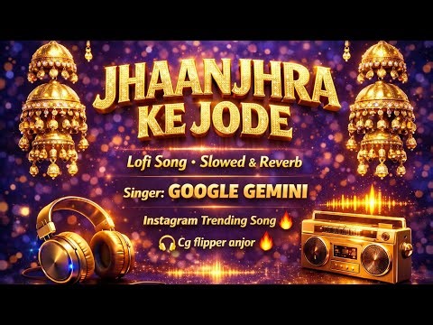 Jhaanjhra Ke Jode | Banjaare - Bairan | Lofi Song 🙂|| Slowed Reverb Version || insta trending song 🔥