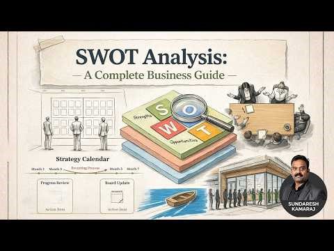 What is SWOT Analysis? | Learn S, W, O, T in 15 Minutes
