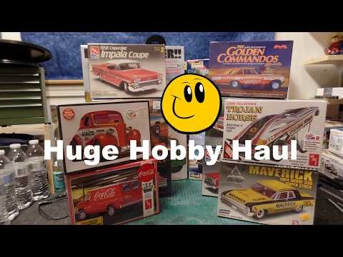 Huge Hobby Haul! Model Car Kits