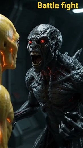 Yellow Alien vs Black Alien 💥 Face-to-Face Epic Boxing Fight 🔥 #Shorts #Viral # alien fight