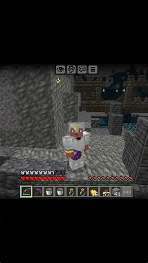 😱 Minecraft Challenge - Defeat Warden with iron Armour | Can i ? #minecraftchallenge #viral