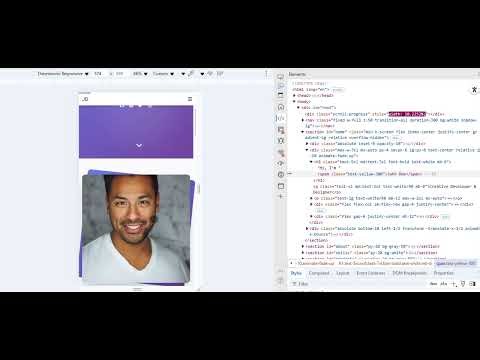 Portfolio Website | HTML CSS JavaScript | Beginner Web Development Project