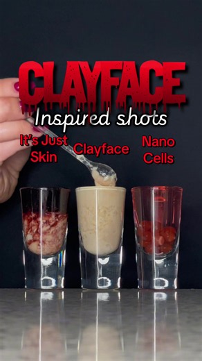 Clayface Inspired Shots Recipe — Nano Cells & It’s Just Skin Cocktails