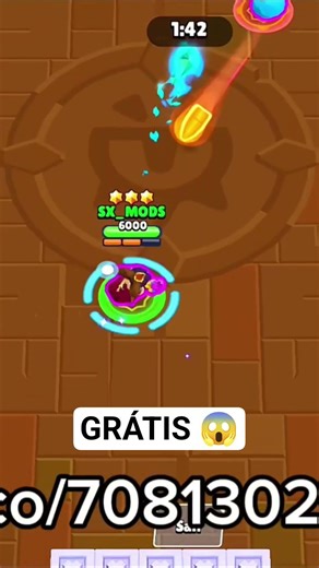 MOD MENU GRÁTIS BRAWL STARS, AUTO DODGE AND AIMBOT 🙀🔥