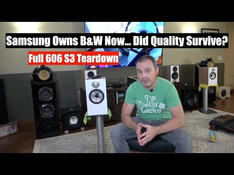 A Look Inside The Bowers & Wilkins 606 S3 - How good is it?