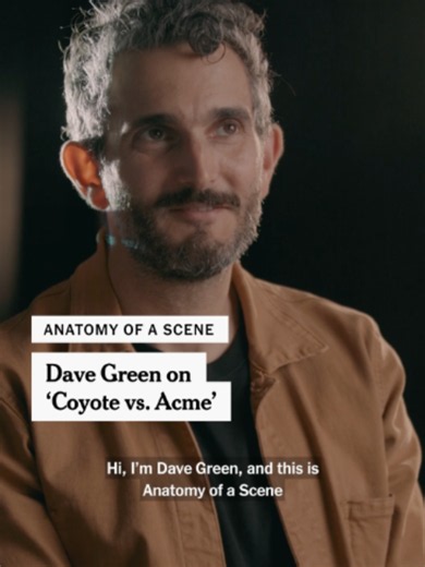 The director Dave Green explains how he brought cartoons to life in “Coyote vs. Acme” for “Anatomy of a Scene,” a New York Times video series in which film directors reveal the secrets of making movies. #movietok #coyotevsacme