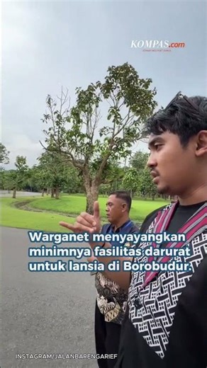 Viral Lansia Kesulitan Jalan di Borobudur, Pengelola Janji Benahi Sistem