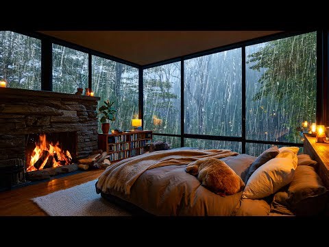 Rain Sounds for Sleeping No Ads — Sounds Heavy Rain & Thunder for Deep Sleep, Relax, Healing