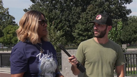 She says Americans are afraid of ICE... The pushback comes fast - "Name one"
