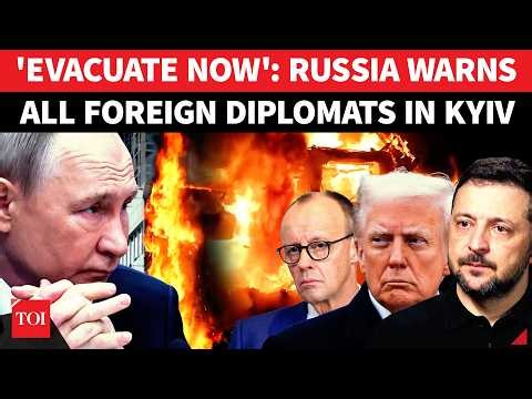 'EVACUATE KYIV NOW': Putin Directs All Foreign Missions To FLEE Ukraine Capital; US To Shut Embassy?