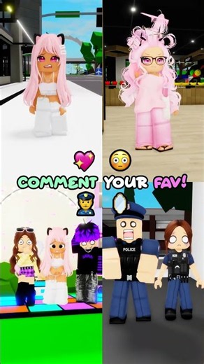 Which one is your favorite dywd?!🤔💞#robloxshorts #roblox